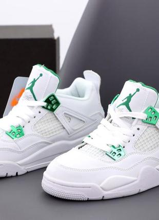 Стильні ультра модні жіночі кросівки nike air jordan 4 код 14110
