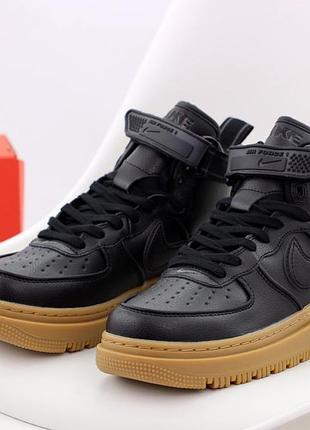 Nike air force 1 gtx low gore-tex black gum hotsell