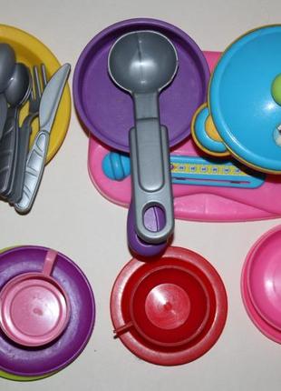 Набор детской игрушечной посуды