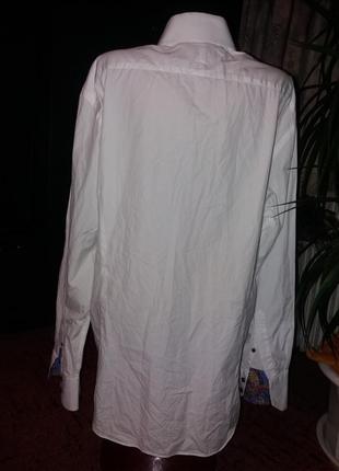 Новая качественная белоснежная рубашка р.xl4 фото