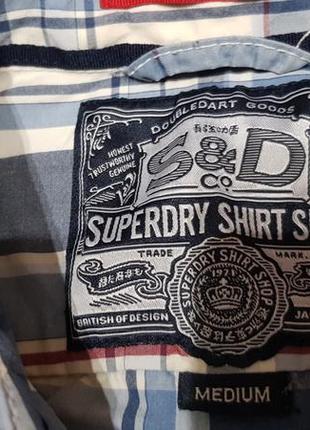 Мужская рубашка superdry размер м4 фото