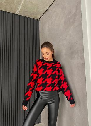 Свитер оверсайз женский 3