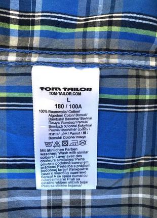 Рубашка tom tailor 100% cotton р. l/404 фото