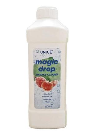 Універсальний очищувач поверхонь unice magic drop, 1000 мл1 фото