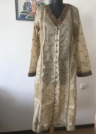 Индичное платье туника