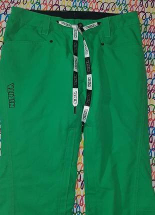 Зелені гірськолижні штани штани nikita. розмір-m.2 фото