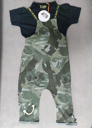 Летний костюм комбинезон песочник