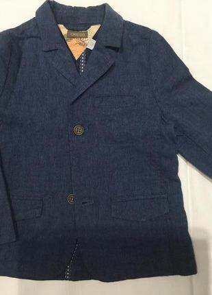 Піджак chicco льон