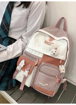 Школьный подростковый рюкзак для девочки