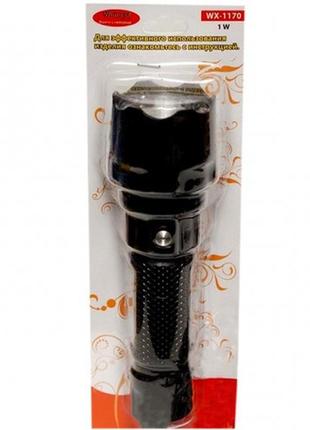 Фонарик ручной wimpex wx 1170 (1 led)