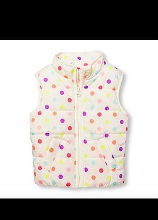 Жилетка жилет для дівчинки на флісі безрукавка