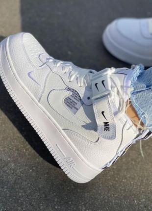 Высокие кроссовки nike air force2 фото