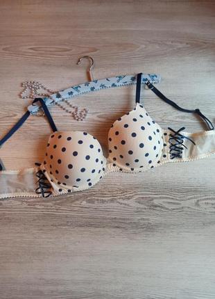 Бюстгальтер l'aventure в горошек