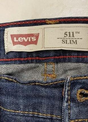 Джинсы levis 511 slim