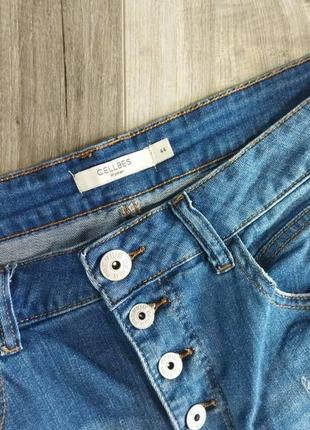 Жіночі джинсові шорти з високою посадкою6 фото