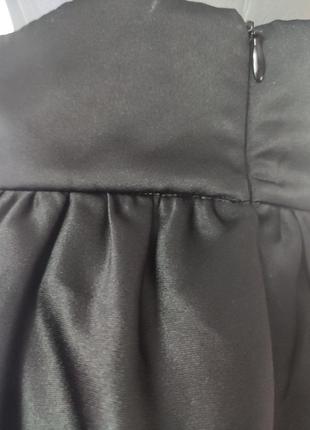 Юбка школьная, юбка воланом, юбка-миди2 фото