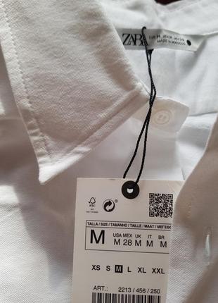 Шикарная рубашка мужского кроя zara премиум коллекция5 фото