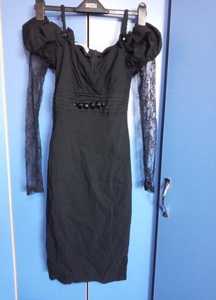 Трендові вечірнє плаття de lizza рукав "ліхтарик"