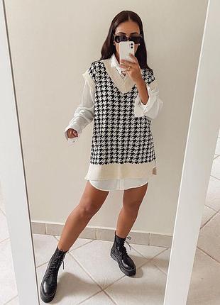 Железка в гусиную лапку ,удлиненная