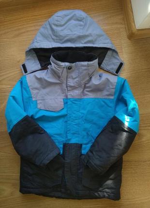 Термо куртка charles vogele демисезонная курточка ветровка термокуртка тєрмо 134 см рост 8 9 лет1 фото