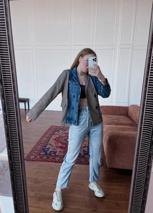 Максимально стильні піджаки 🤩 твід в поєднанні з денімом💔💔💔5 фото