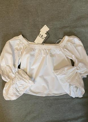 Блуза відкриті плечики