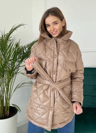 Пальтишко с поясом