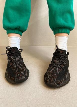 Adidas yeezy boost 350 v2 mx rock новинка трендовые кроссовки адидас изи буст унисекс трендовая модель весна лето осень чорні чоловічі кросівки ізі5 фото