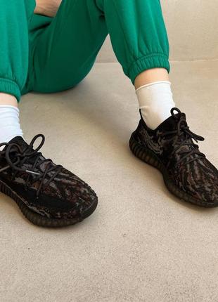 Adidas yeezy boost 350 v2 mx rock новинка трендовые кроссовки адидас изи буст унисекс трендовая модель весна лето осень чорні чоловічі кросівки ізі7 фото