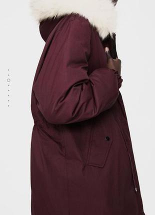 Новый двухсторонний пуховик zara