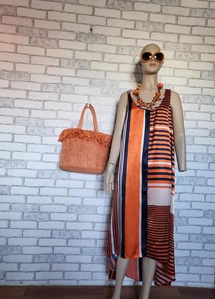 Яркий сарафан пляж бассейн