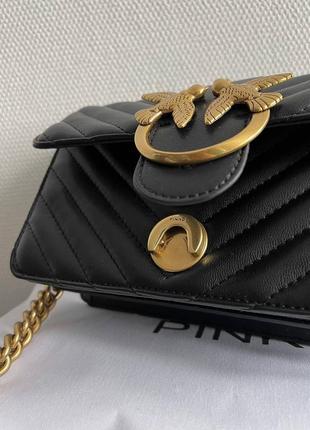 Сумка pinko premium black чорна 5