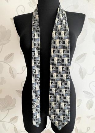 Італійський краватка люкс бренду з 💯 шовку!3 фото
