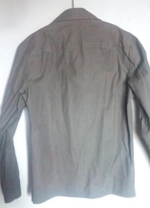 Коттон сорочка овершот куртка р 44-48 бавовна 100% кежуал7 фото