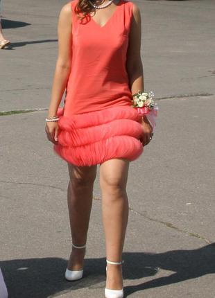 Шелковое платье emporio armani свадьба, выпускной, вечер, коктейль, свидетельница, дружка