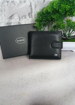 Мужской кожаный кошелек чоловічий шкіряний гаманець