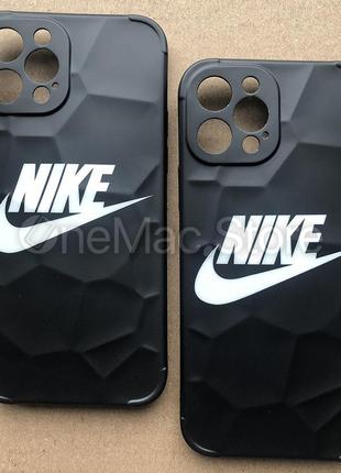 Чохол nike 3d для iphone 12 pro (чорний/black)