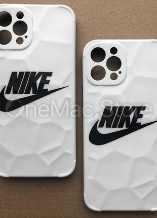 Чехол nike 3d для iphone 12 pro (белый/white)