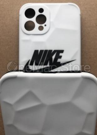 Чехол nike 3d для iphone 12 pro (белый/white)4 фото