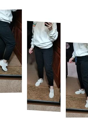 Divided by h&m джинси слоучи slouch slouchy jeans мом джинси чорні3 фото