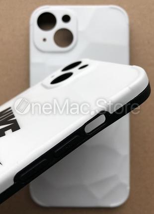 Чехол nike 3d для iphone 13 (белый/white)3 фото