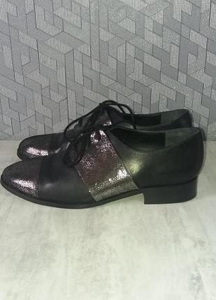 -kiomi - шикарні туфлі 100 % шкіра 39 р
