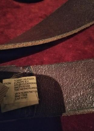 Ремень tommy hilfiger. 115см. 6