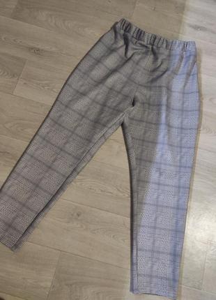 Леггинсы штаны лосины актуальный принт