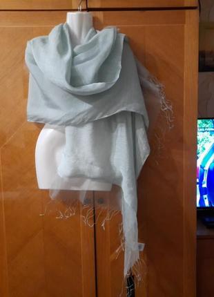 Раскошный  новый шелк +вискоза палантин огромный шарф от phase eight2 фото
