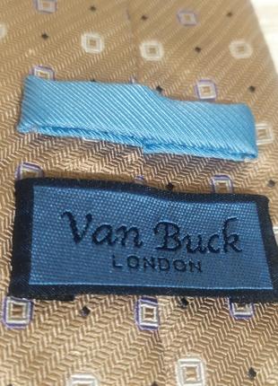 Шелковый галстук van buck london.3 фото