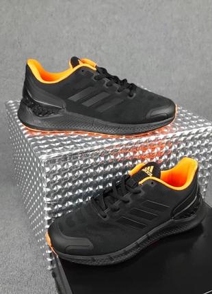Мужские кроссовки adidas ventania черные / мужские кроссовки адидас smb ✔️5 фото