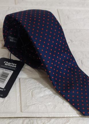 Новый брендовый галстук charles wilson.