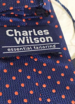 Новий брендовий краватка charles wilson.4 фото