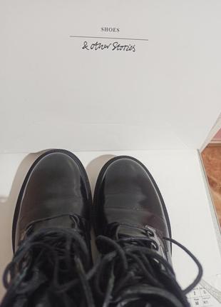 Ботинки, демисезонные, 37 размер, кожа